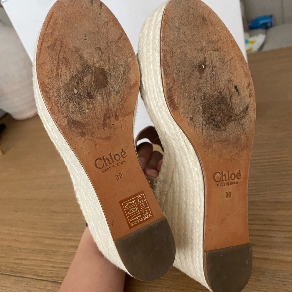 Chloe Lauren espadrilles in maple pink - Picture 5 of 7